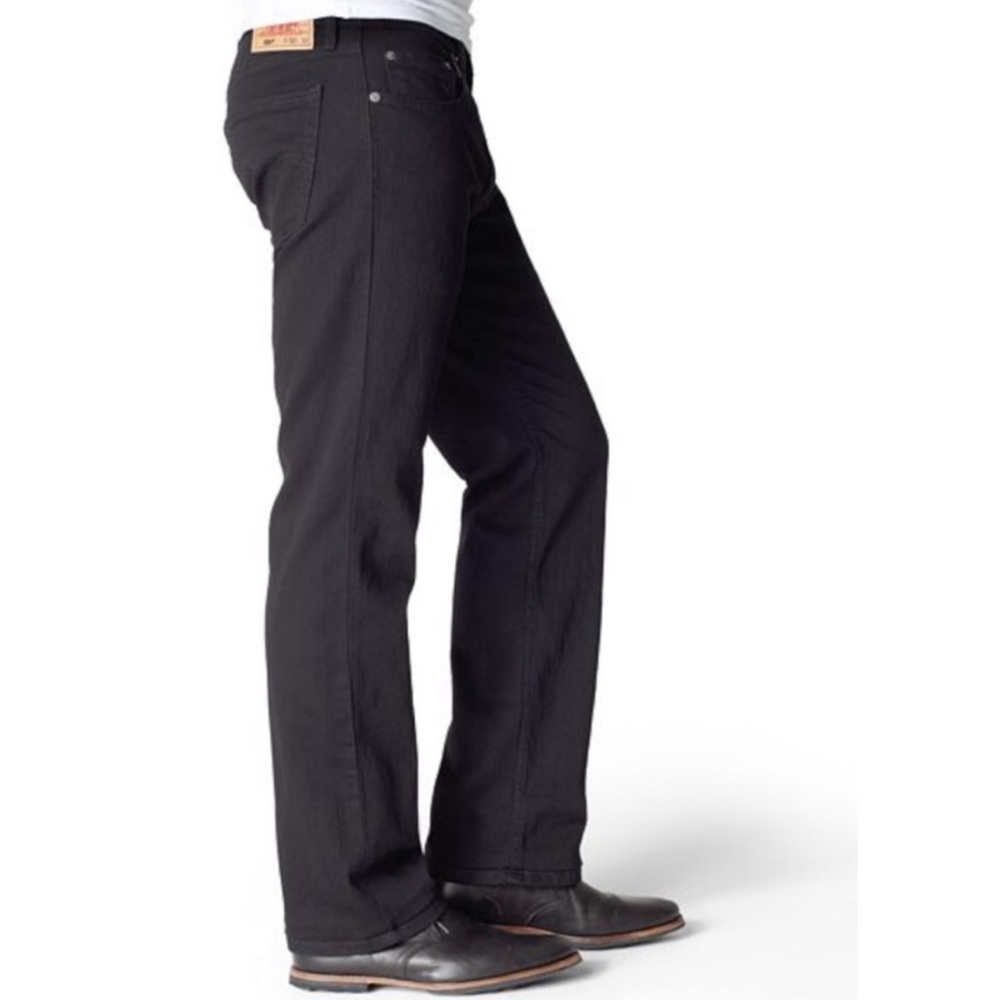 Levi Relaxed Straight 559 Black Men’s 33x30